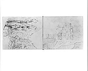 View of Gorge (from Sketchbook) by John William Casilear