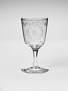 Wine Goblet by Boston & Sandwich Glass Company