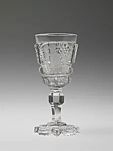 Wineglass by Dorflinger Glass Works