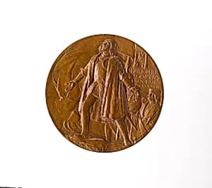 World's Columbian Exposition Commemorative Presentation Medal by Augustus Saint-Gaudens|Charles E. Barber