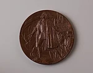 World’s Columbian Exposition Commemorative Presentation Medal by Augustus Saint-Gaudens|Charles E. Barber