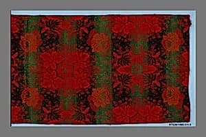 Woven carpet piece by Unknown Artist
