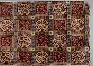 Woven carpet piece by Unknown Artist