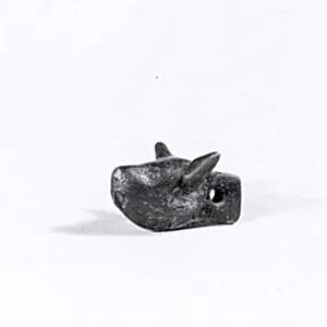 Animal head ornament by Unknown Artist