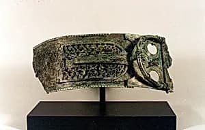Belt fragment with a buckle by Unknown Artist