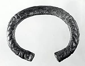 Bracelet with lion's-head terminals by Unknown Artist