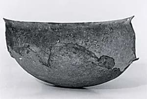 Bronze bowl fragment by Unknown Artist