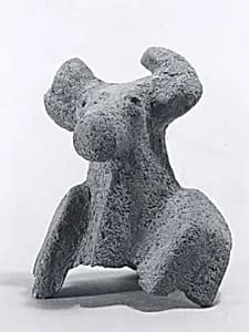 Bull's head by Unknown Artist