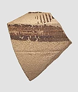 Carinated vessel sherd by Unknown Artist