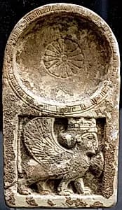 Cosmetic tray with sphinx by Unknown Artist