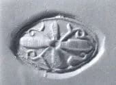 Cowroid seal by Unknown Artist