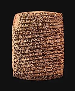 Cuneiform tablet: caravan account by Unknown Artist