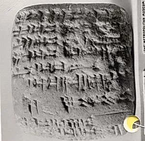 Cuneiform tablet: distribution of barley by Unknown Artist
