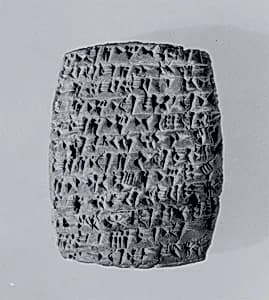 Cuneiform tablet: private letter by Unknown Artist
