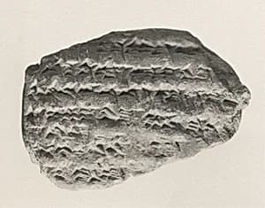 Cuneiform tablet: receipt for dates by Unknown Artist