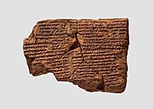Cuneiform tablet: Utukku lemnutu, tablet 12 by Unknown Artist