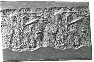 Cylinder seal with monsters by Unknown Artist