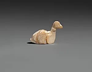 Duck amulet by Unknown Artist