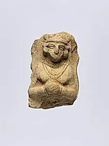 Female figure wearing jewelry by Unknown Artist