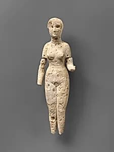 Figure of a standing woman by Unknown Artist