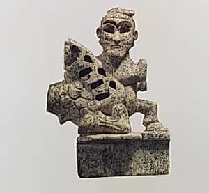 Figure of a supernatural creature by Unknown Artist
