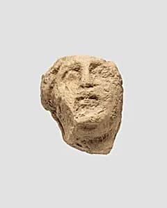 Fragment of head by Unknown Artist