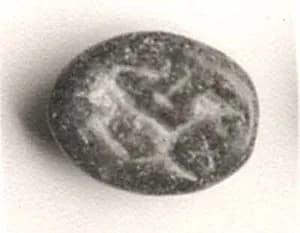 Half-almond seal by Unknown Artist