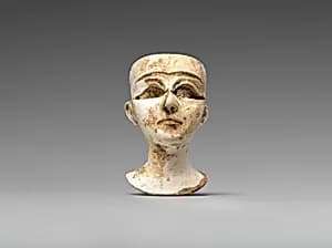 Head of a female by Unknown Artist