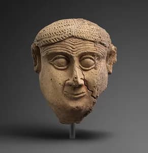 Head of a male by Unknown Artist