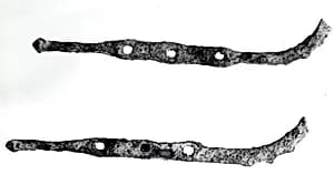 Horse bit cheekpieces by Unknown Artist