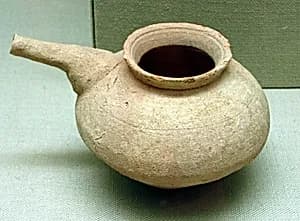 Jar with a drooping spout by Unknown Artist