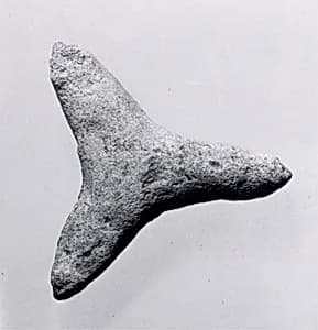 Kiln spacer by Unknown Artist