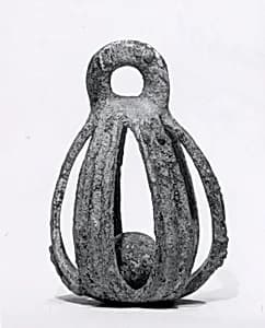 Openwork rattle bell by Unknown Artist