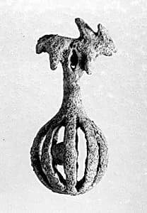 Openwork rattle bell by Unknown Artist