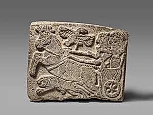 Orthostat relief: lion-hunt scene by Unknown Artist