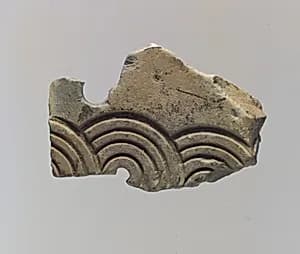 Plaque fragment by Unknown Artist