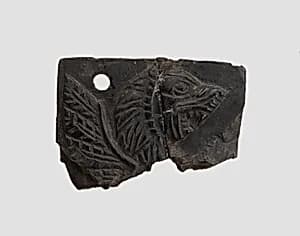 Plaque fragment by Unknown Artist