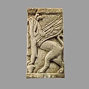 Plaque with griffin by Unknown Artist