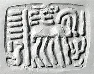 Rectangular plaque seal by Unknown Artist