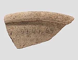 Rim sherd by Unknown Artist