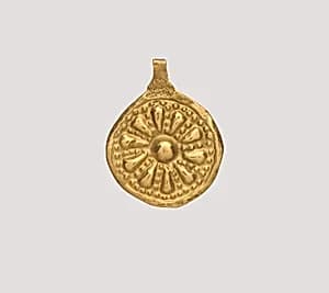 Rosette pendant by Unknown Artist