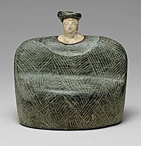 Seated female by Unknown Artist