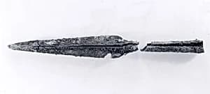 Spearhead with shaft by Unknown Artist