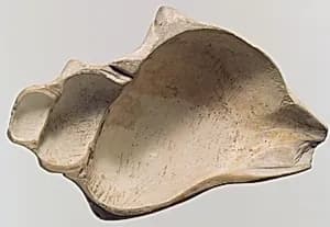 Spouted bowl or oil lamp by Unknown Artist