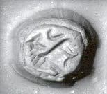 Stamp seal (scarab) with animal by Unknown Artist