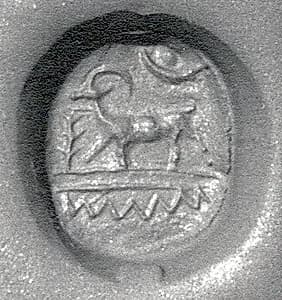 Stamp seal (scaraboid) with animal  by Unknown Artist