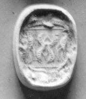 Stamp seal (scaraboid) with animals by Unknown Artist