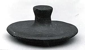 Vessel lid by Unknown Artist