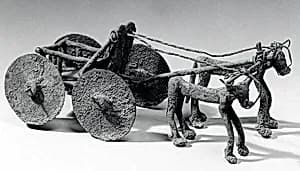 Wagon drawn by bulls by Unknown Artist