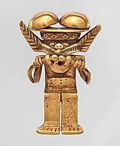 Animal-Headed Figure Pendant by Unknown Artist